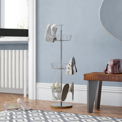 Revolving 3 Tier Shoe Rack