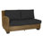 Saddleback 63'' Wide Premium All-Weather Wicker Loveseat with Cushions-87194629-46000930
