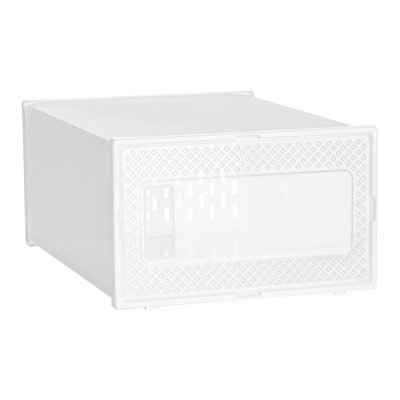 12 Pair Stackable Shoe Storage Box