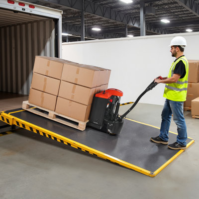 Electric Pallet Jack 4400 lbs Pallet Jack Truck with 48L x 27W Inch Forks