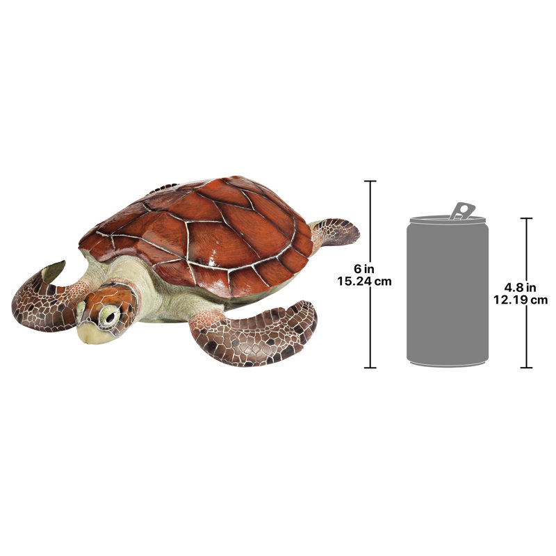 Flat Back Sea Turtle Statue