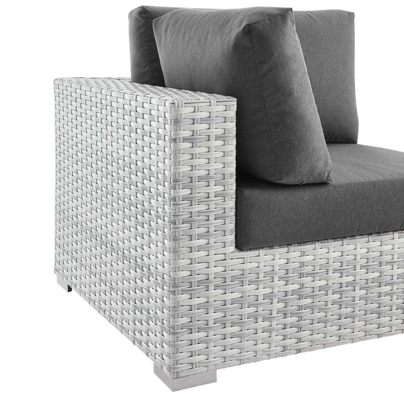 Ensemble modulaire d'extérieur 5 pièces Convene, Gris anthracite