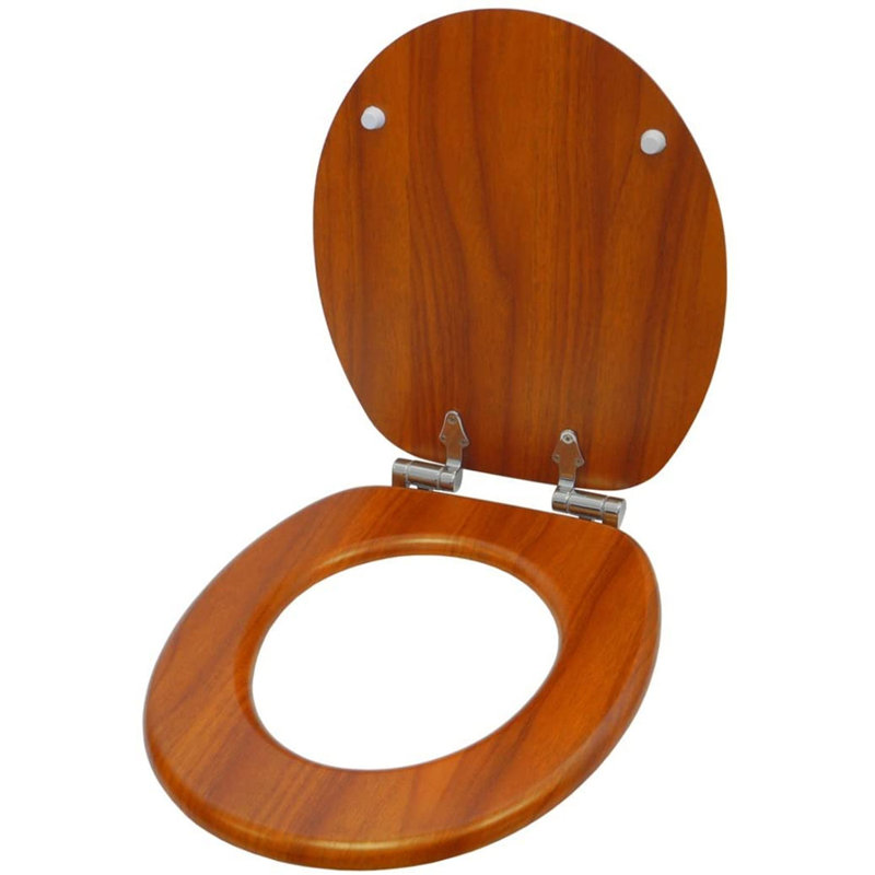 Siège de toilette rond et dur