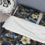 Ensemble de housse de couette Cobalt Blue Nouveau Vines Victorian-2048825294