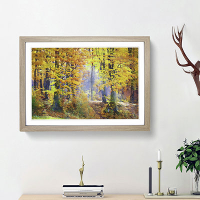 Forest in the Fall - Framed Print