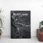 Portland City Map - No Frame Print-1661211885