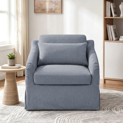 Fauteuil surdimensionné avec accoudoirs l 35 po