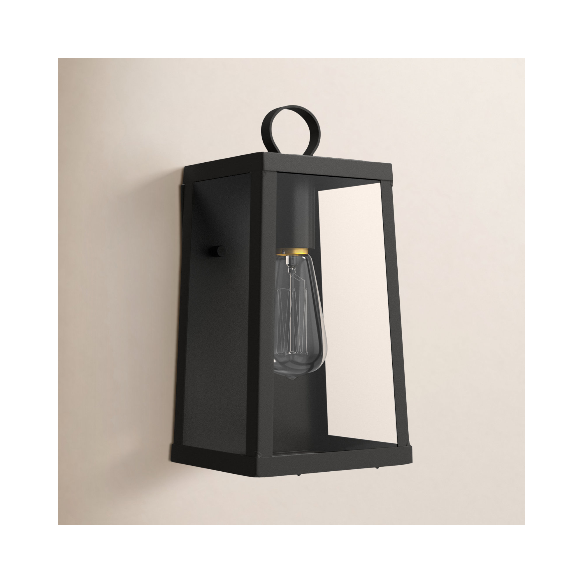 Single Light Outdoor Aluminum Wall Light
