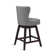 Lexys Swivel Upholstered 26'' Counter Stool with Solid Wood Frame (Set of 6)