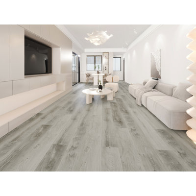 Maple 9 In. X 60 In. 22Mil 8Mm Waterproof Rigid Core Luxury Vinyl Plank Flooring