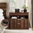     27”nightstand With 2-drawers & Open Shelf, Bedside Table With Outlets,end Table With 1 Pull-out Shelf, Night Stand For Bedroom(Set of 2)-1011340947
