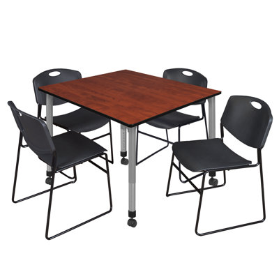 Table de salle de pause L 36 po Romig Kee Mobile