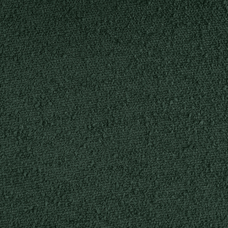 Lit plateforme tapissier Shiloh, Très grand, Tissu bouclé vert