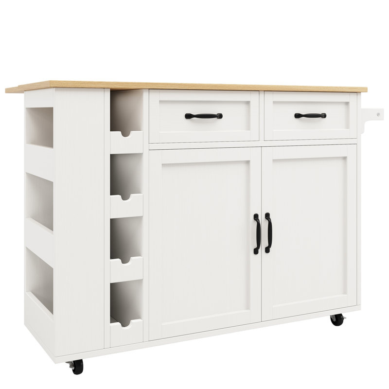 Wood Kitchen Island
