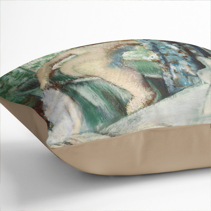 Square Cushion, Stone, 40cm H x 40cm W x 15cm D