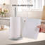 Porte-essuie-tout autoportant en acier inoxydable avec poids pour comptoir, pour la cuisine et la salle de bain-1045050389