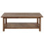 Ensemble de 3 tables basses et 1 table de bout Castleton Brown