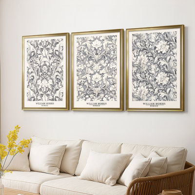 Série sur toile encadrée personnalisée - 3 pièces