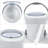 YYBSH Portable Non-Electric Laundry Dehydrator with Foot Pedal & Drain Hose-93662877