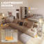 Retweet Floor Lamp Reading Lamp with 3-Tier Storage Shelf for Home Office-1368170003-1522475156