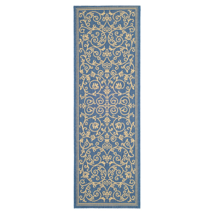 Cokley Performance Floral Indoor/Outdoor Area Rug