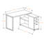 Ferris Corner L Shape Modern Computer Desk