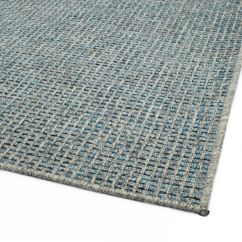 Tapis rectangulaire moderne, transitionnel, géométrique, du sud-ouest, texturé, découpé et bouclé