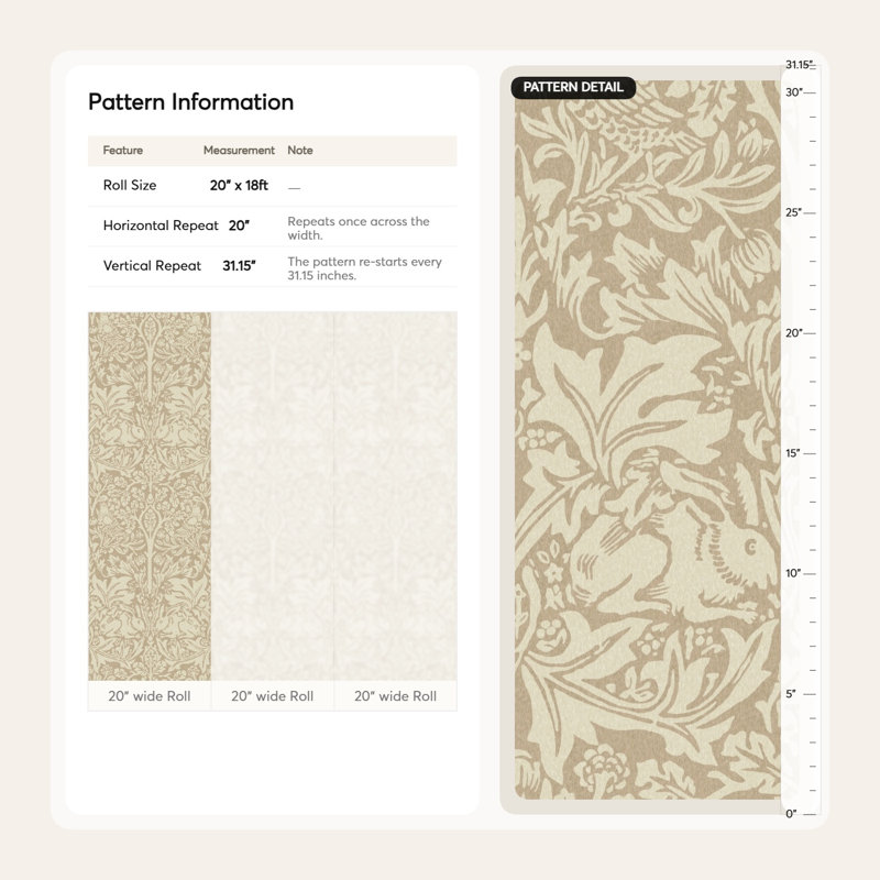 Papier peint neutre en toile damassé beige et crème, Non-Woven Non-Pasted