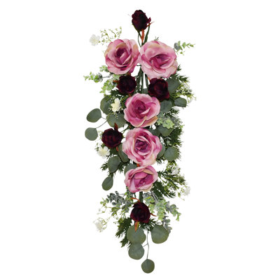32" Lavender Rose Teardrop