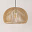 Paz Single Light Wood Dimmable Pendant-1493709133