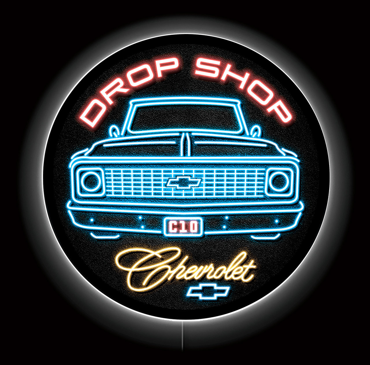 Darby Home Co LED DROPSHOP CHEVY C10 PICKUP TRUCK Signs | Wayfair