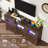 64.2" LED Farmhouse TV Stand For Tvs Up To 70" With Power Outlets And Adjustable Shelves-163533591-149277937