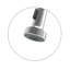 Robinet de cuisine à poignée simple pull down