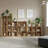 6-Cube Storage Organizer Shelf, Home Storage Shelf Divider w/ Back, 11-Inch Storage Bookcase, Natural Oak -2096776200-2096776202