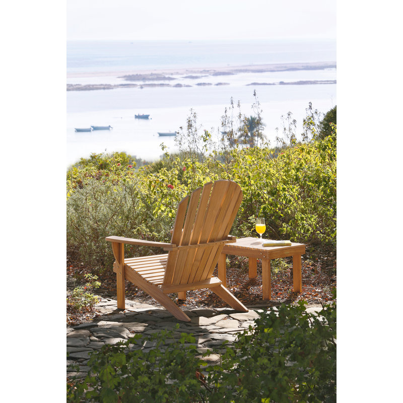 Adirondack Outdoor Teak Lounge Chair