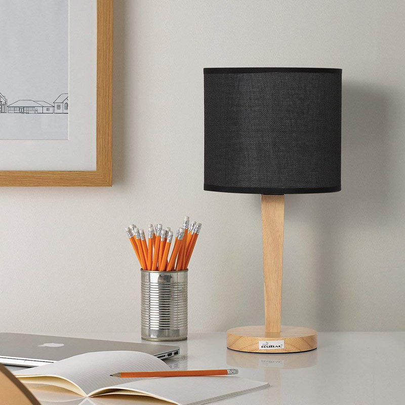 Wood Table Lamp