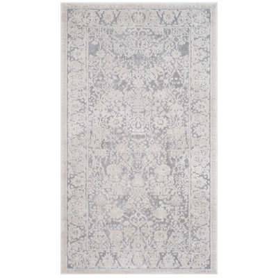 Calidia Power Loom Light Gray/Cream Rug