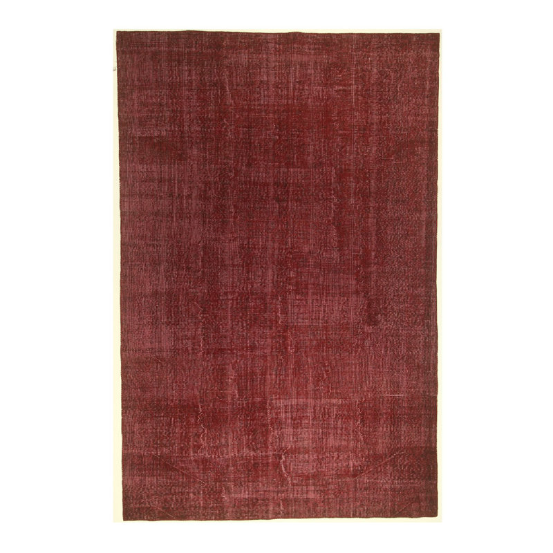 Handmade Cotton and Wool Area Rug