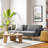 76.8'' Velvet Convertible Sofa-1695102810