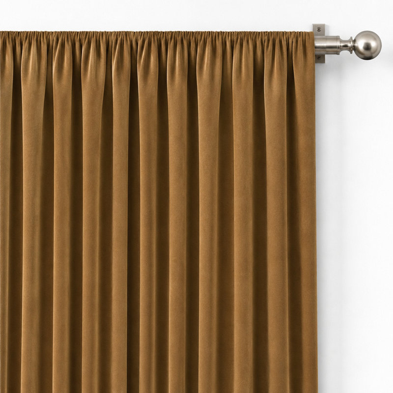 Solid Velvet | Velluto Fabric, Chocolate