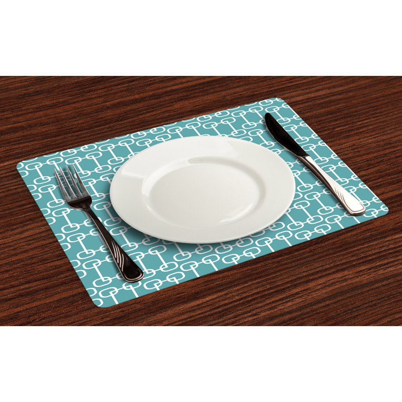 Mize Retro Squares Design Placemat