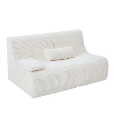 Canapé modulaire moderne 63,7 po