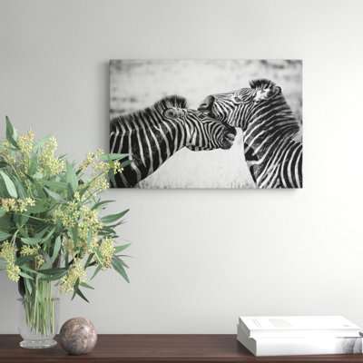 Zebra Wildlife - Wrapped Canvas