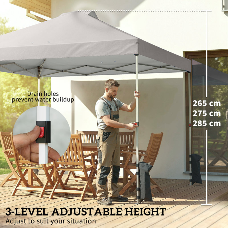 Pop Up Canopy, Grey