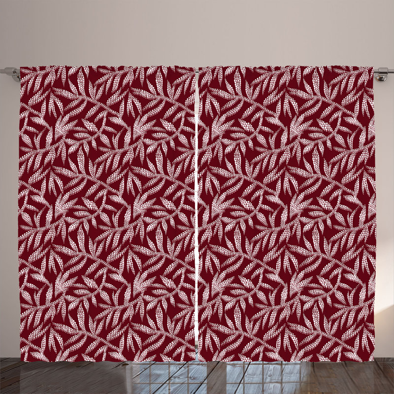 Semi Sheer Curtain Pair