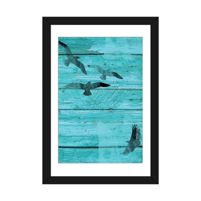 "oiseaux en ciel" , reproduction d’art sur toile tendue