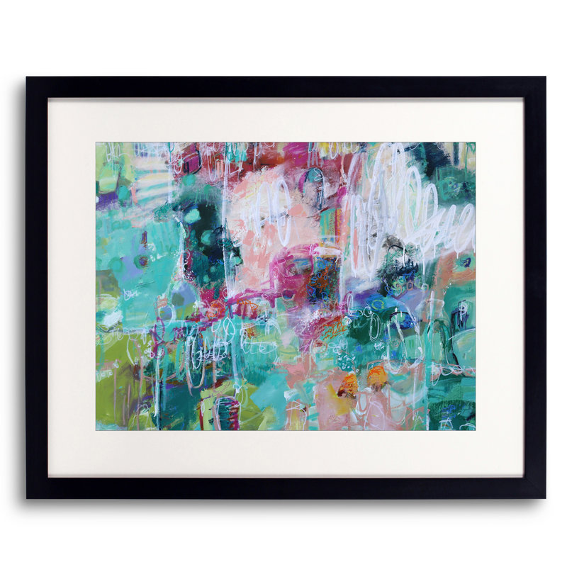 Luxuriant Print by Elizabeth Chapman, Black Framed Paper, 25.25" H x 31.25" W