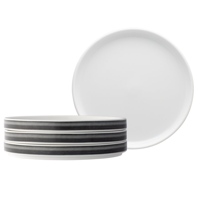 Assiettes à salade Noritake Colorstax Ombre Stax, 7 1/2 po, Jet