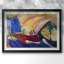Improvisation 3 - Wassily Kandinsky - reproduction d'art avec passe-partout et verre - 1909-1412583794-1412583792-1412583795