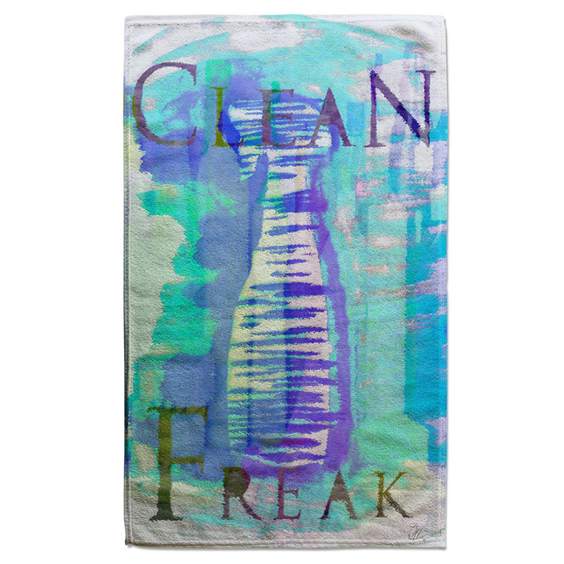 Nazmul Polyester Shower Curtain Set, Blue